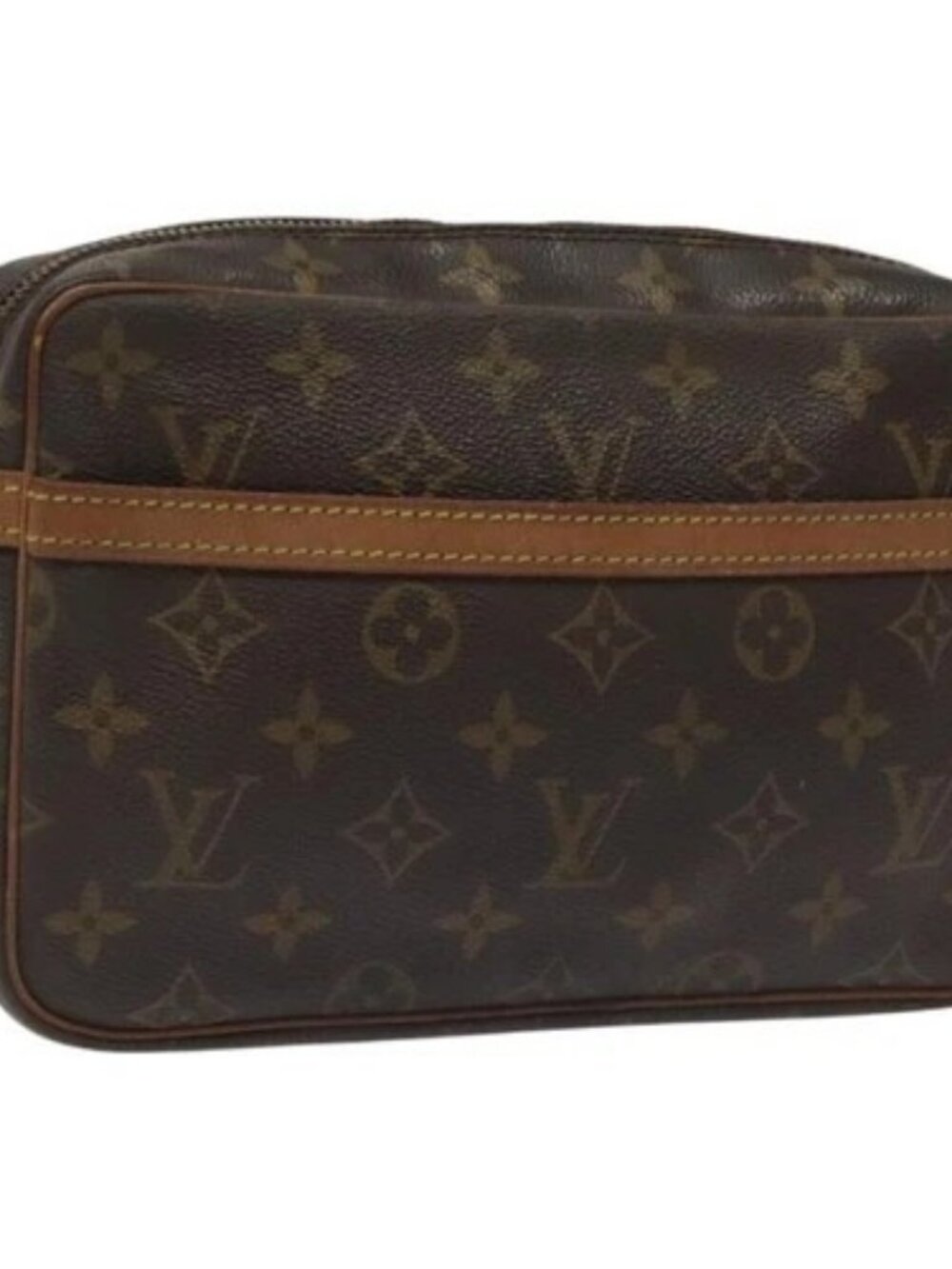LOUIS VUITTON Monogram Compiegne 23 Clutch Bag M51847 LV Auth 115746 - Picture 1 of 16